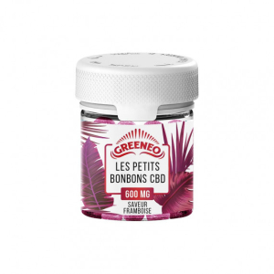 Bonbons au CBD saveur framboise (600 mg)