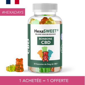 Bonbons CBD – Oursons fruités (5 mg)