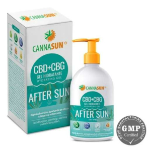 Crème après soleil au CBD