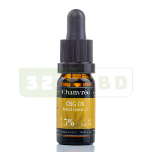 Huile de CBG 5% Full Spectrum Chanvréo - 10ml