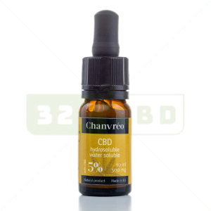 Huile de CBD 5% Hydrosoluble Chanvréo - 10ml