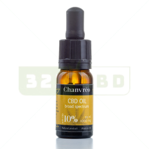 Huile de CBD 10% Broad Spectrum Chanvréo - 10ml