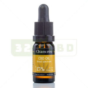 CBD Oil 15% Broad Spectrum Chanvréo - 10ml