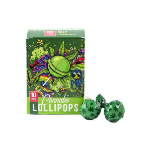 Sucettes Cannabis Lollipops Box