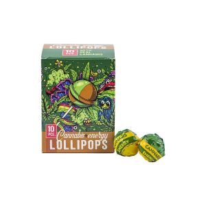 Sucettes Cannabis Lollipops Energy Box