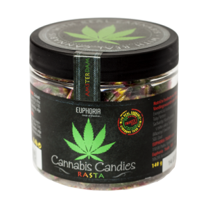 Bonbons Cannabis Candies Rasta