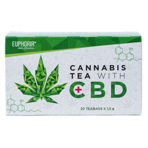 Thé au cannabis avec CBD - Euphoria