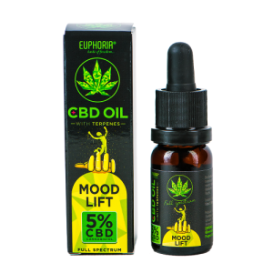 Huile de CBD 5 % avec terpènes « Mood Lift » (EUPHORIA)