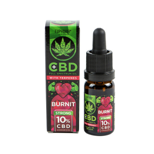 Huile de CBD 10 % avec terpènes « Burnit » (EUPHORIA)