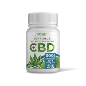 Capsules de CBD 300 mg (EUPHORIA)