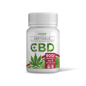 Capsules de CBD 900 mg (EUPHORIA)