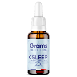 Huile CBD 20 % - Sommeil - Spectre Complet (GRAMS)