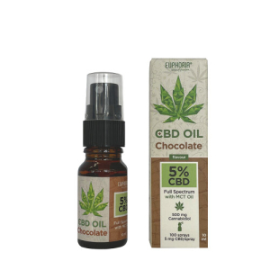 Huile de CBD 5% au Chocolat - Euphoria - 10ml