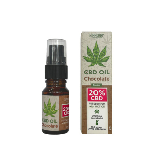 Huile de CBD 20% au Chocolat - Euphoria - 10ml