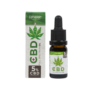 Huile de CBD 5% Full Spectrum - Euphoria - 10ml