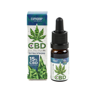 Huile de CBD 15% - Euphoria - 10ml