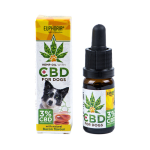 Huile de CBD pour chiens 3% - Euphoria - 10ml