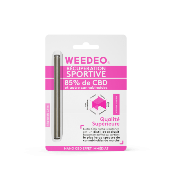 Vape Pen jetable 85% CBD - Effet Anti-douleurs - 0,5ml