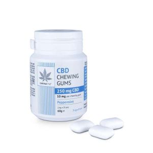 Chewing gums CBD menthe poivrée – Cannaline