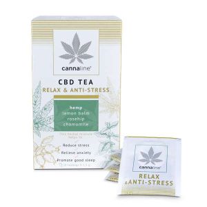 CBD Tee "Relax & Anti-Stress" - Cannaline
