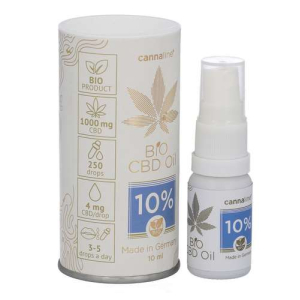 Huile de CBD bio 10 % - Cannaline