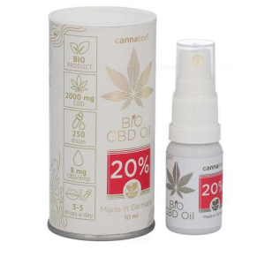 Huile de CBD bio 20 % - 2 000 mg (Cannaline)