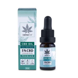 Huile de CBD Premium 5 % (500 mg) - Cannaline