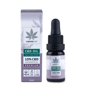 Huile de CBD Premium 10 % (1 000 mg) - Cannaline