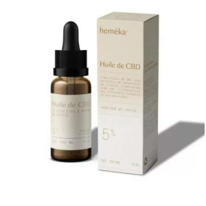 Huile de CBD 5 % Broad Spectrum - hemēka®