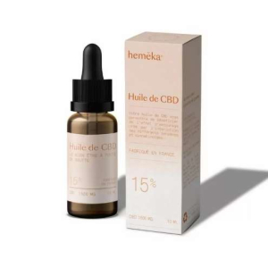 Huile de CBD 15 % Broad Spectrum - hemēka®