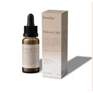 Huile de CBD 20 % Broad Spectrum - hemēka®