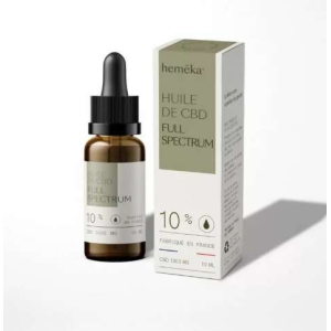 Huile de CBD 10 % Full Spectrum - hemēka®