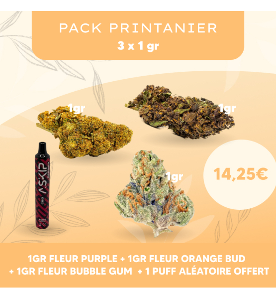 Pack Printanier (3 x 1gr)