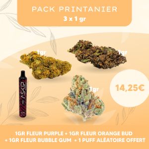Pack Printanier (3 x 1gr)