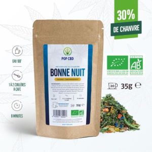 Infusion bio Bonne Nuit 30 % 35g