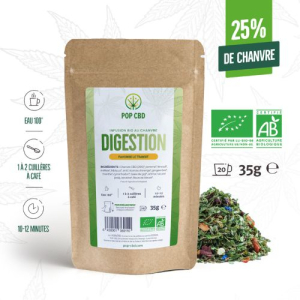 Infusion Bio Digestion au CBD - 25 %