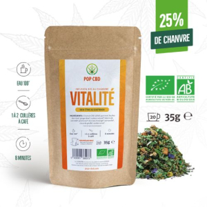 Bio-Kräutertee Vitalität 22 %.