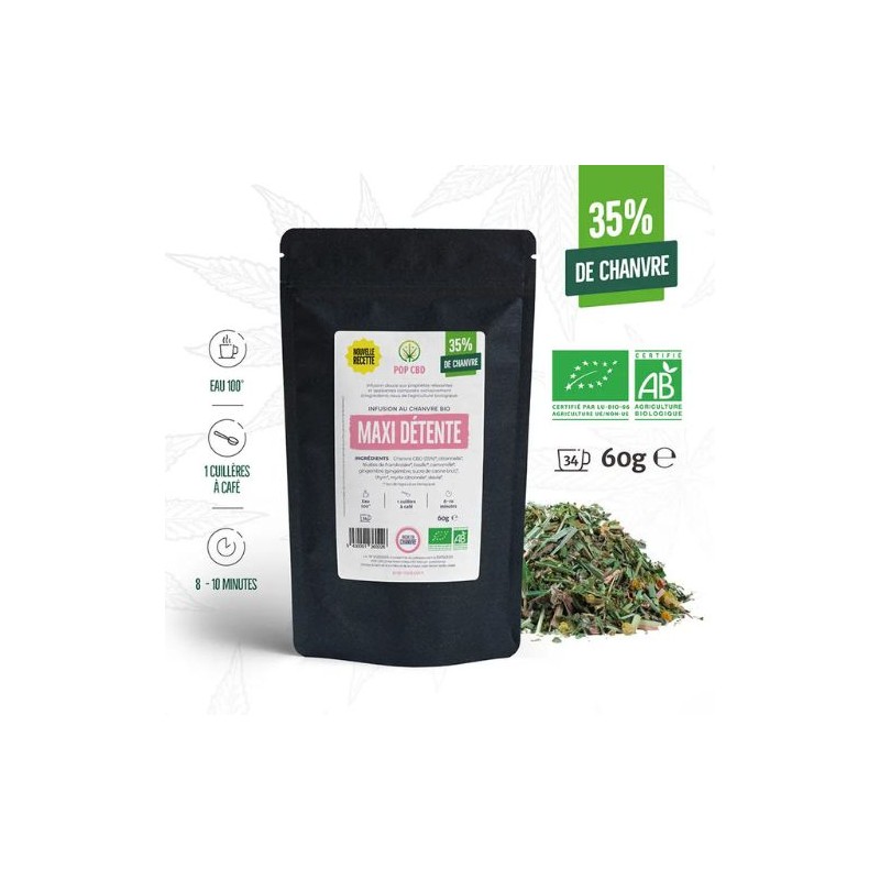 Entspannender Bio-Kräutertee