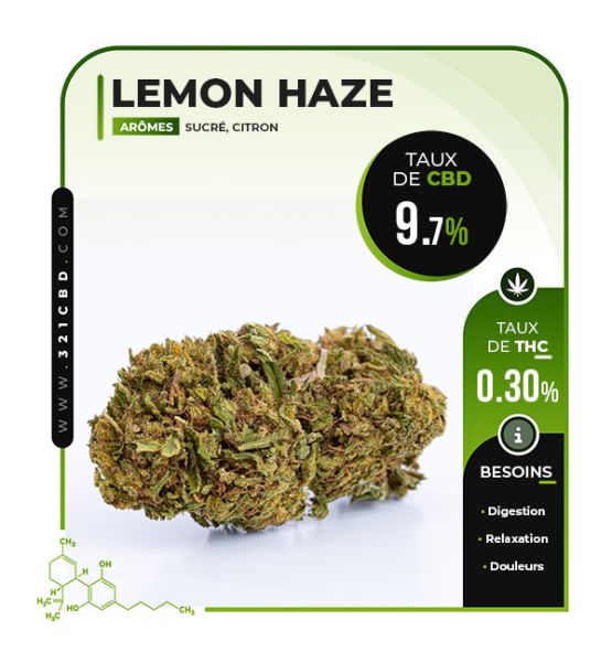 Fleur CBD Lemon Haze Outdoor 9,7%