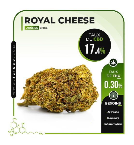 Fleur CBD Royal Cheese Greenhouse 17,4%
