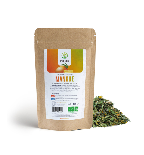 Organic mango tea