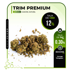 Premium CBD Trim Blütenreste