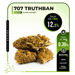 CBD Herbe 707 Truthban 12,1%