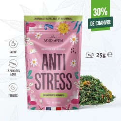 Infusion bio Anti Stress au CBD et fleurs de tilleul