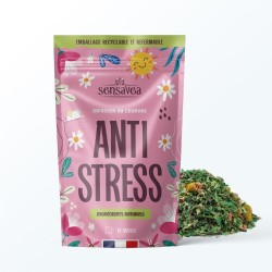 Infusion bio No Stress au CBD et fleurs de tilleul