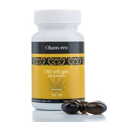 Gélules CBD Full Spectrum Chanvréo - 750mg