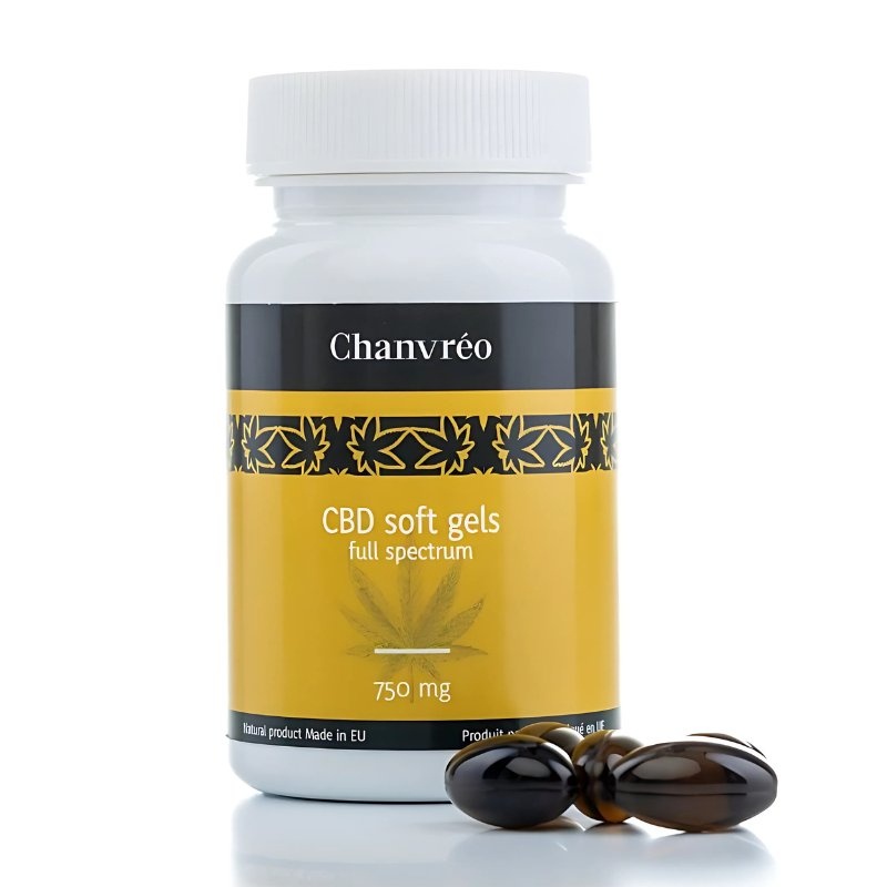 Gélules CBD Full Spectrum Chanvréo - 750mg