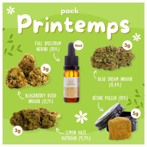 Pack CBD Printemps