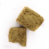 Résine CBD Maroc (18%) vue latérale matière compacte aux notes traditionnelles riches en détails