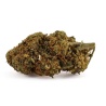 CBD-Blüte Wedding Cake (20%) Seitenansicht dichte Blüte detailreich